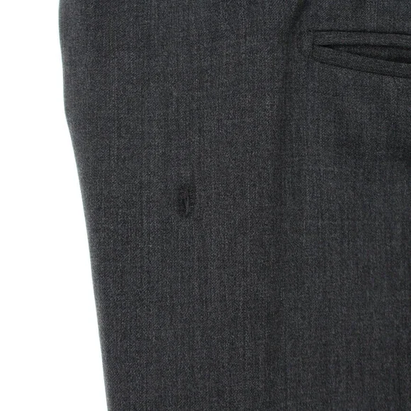 Ermenegildo Zegna Wool Two Piece Suit Size 66R (~52R US) In Solid Gray